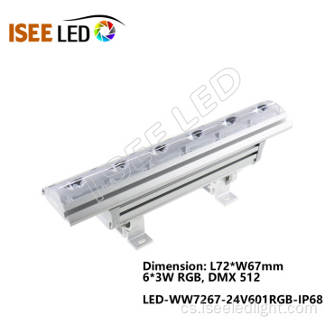 Vysoký výkon lineární 72W LED DMX Wall Wall